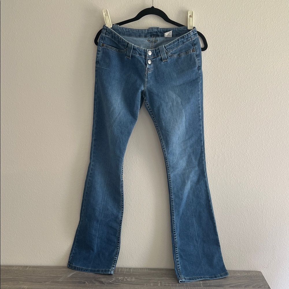 Vintage 90s Levi’s Ultra Low Rise Flare Denim Jeans